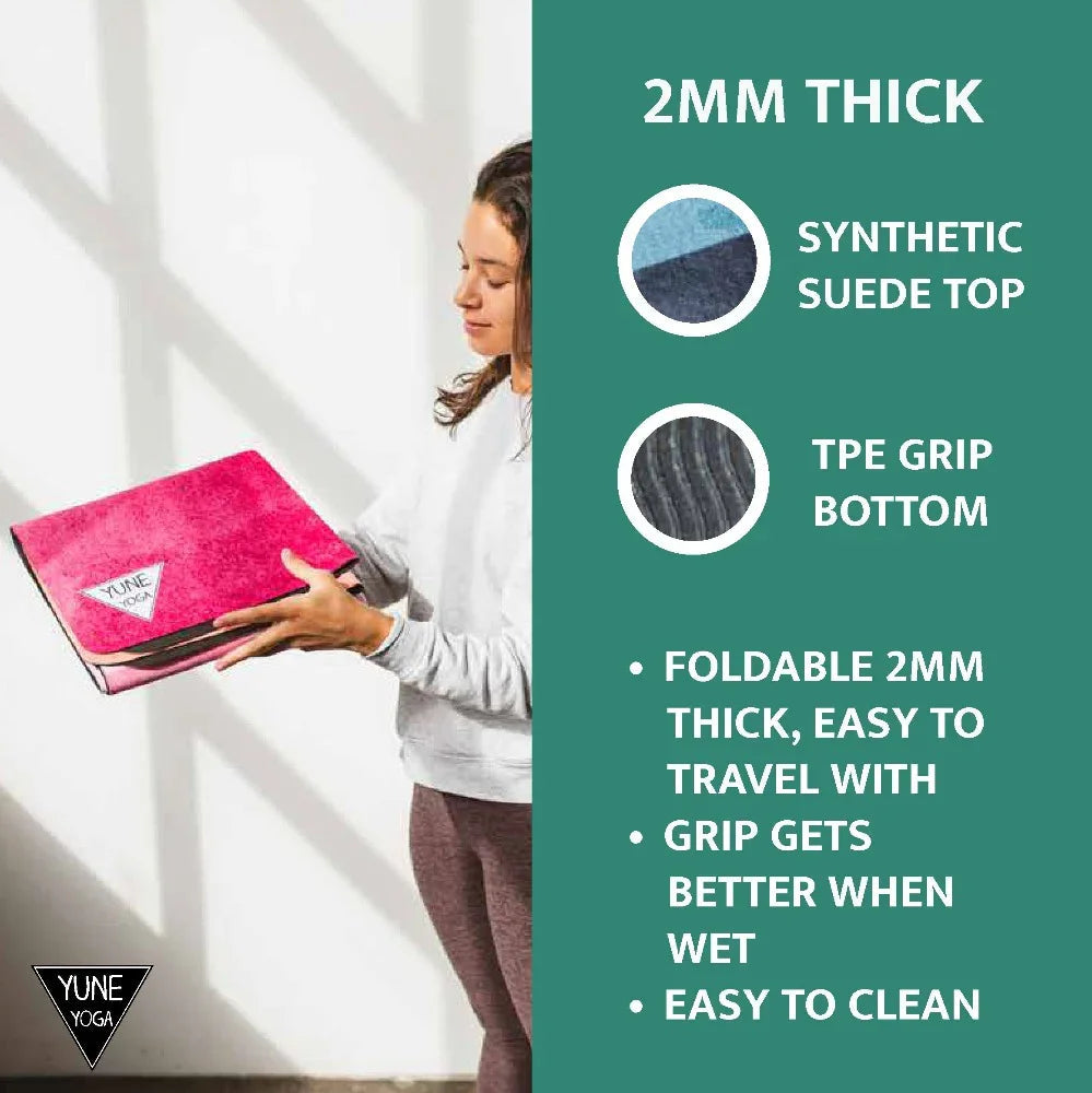 Foldable Yoga Mat – Apollo | Lightweight Eco-Friendly Travel Mat by Yune Yoga-3