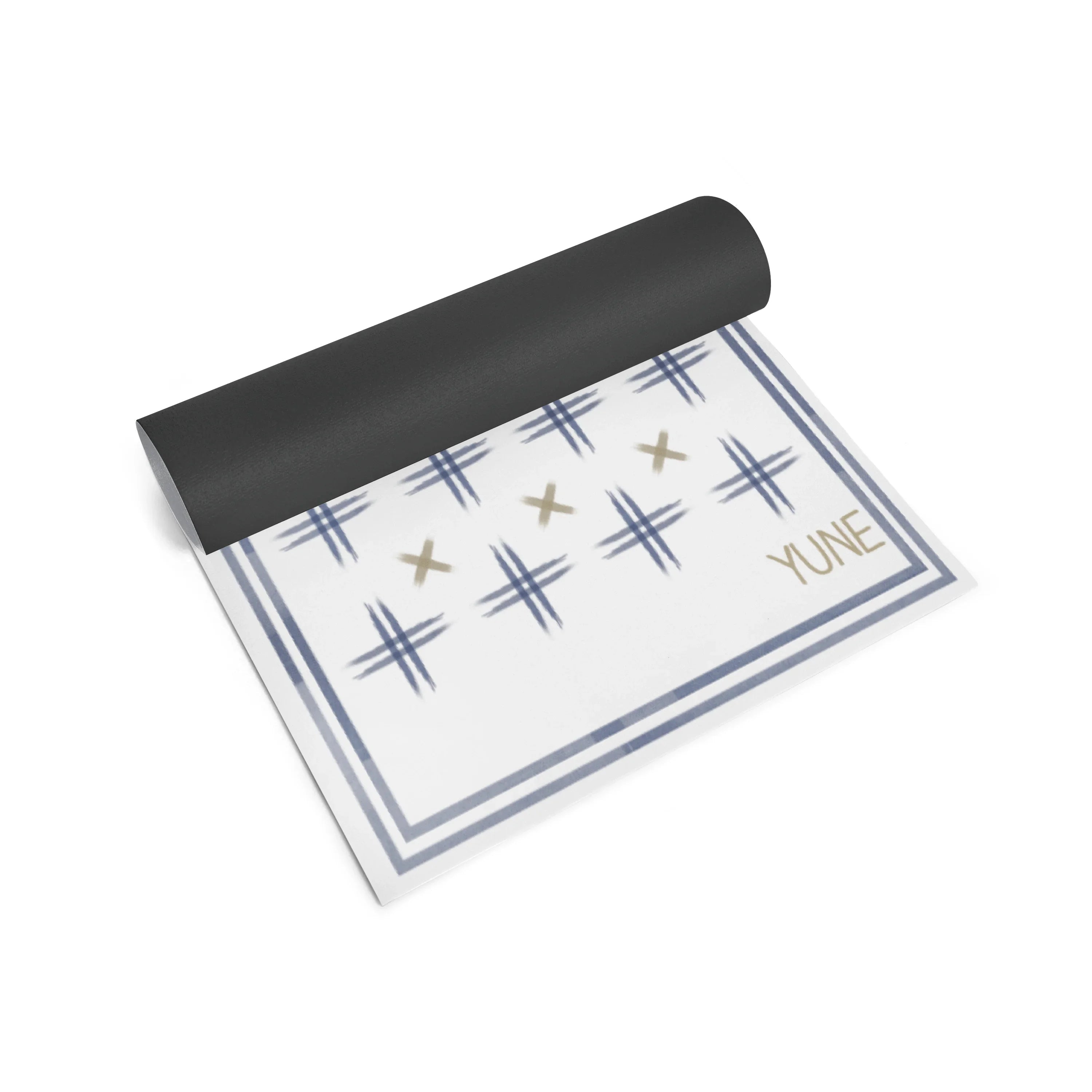 Saeki Cloud Nine Yoga Mat – 6mm Non-Slip, Eco-Friendly (White)-2