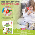 My First Gardening Kit Kids 27-Piece Gardening Set