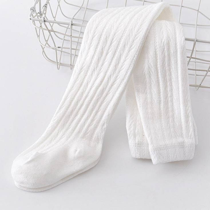 Little Love Bug Cable Knit Tights