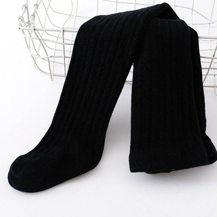 Little Love Bug Cable Knit Tights