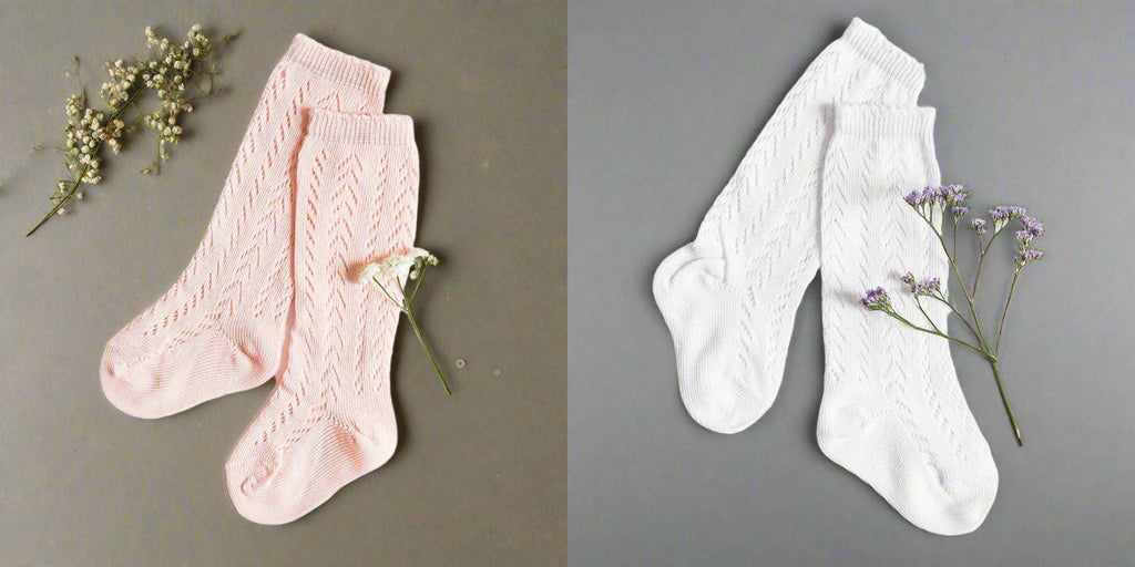 LLB Crochet Knee High Socks – 2 pairs in each order