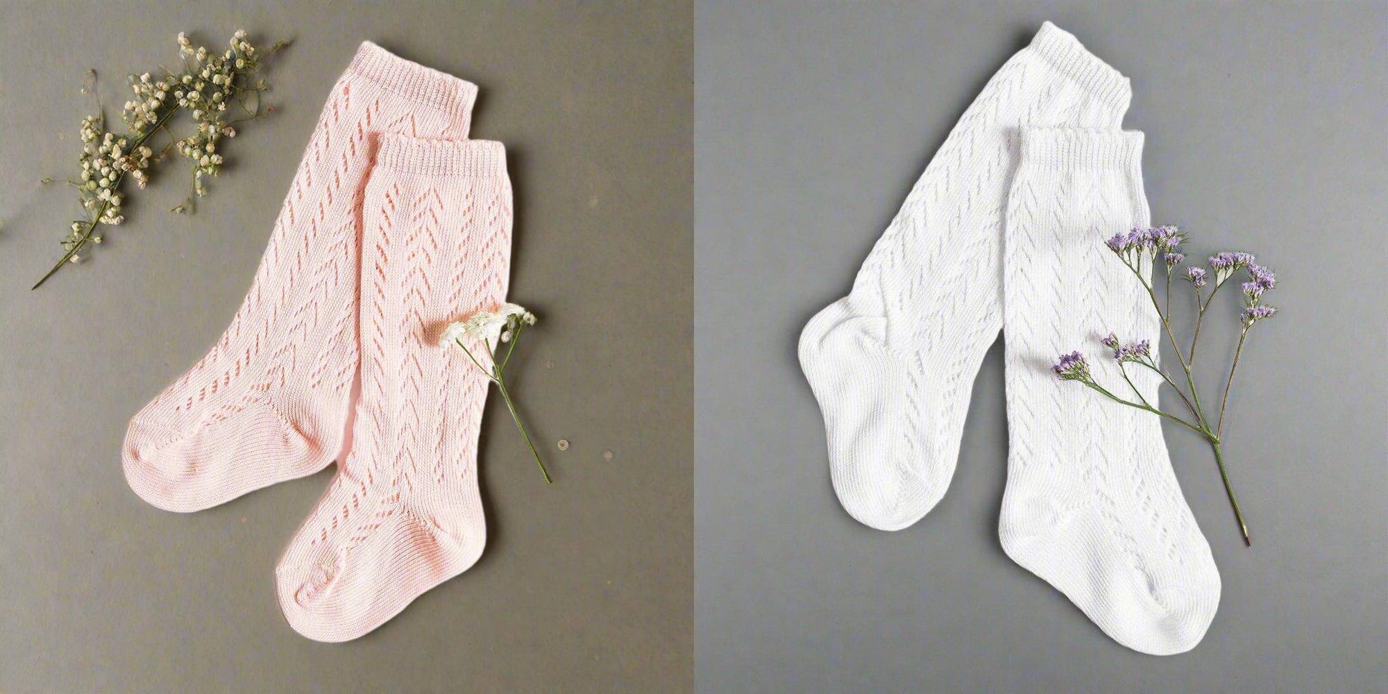 LLB Crochet Knee High Socks – 2 pairs in each order