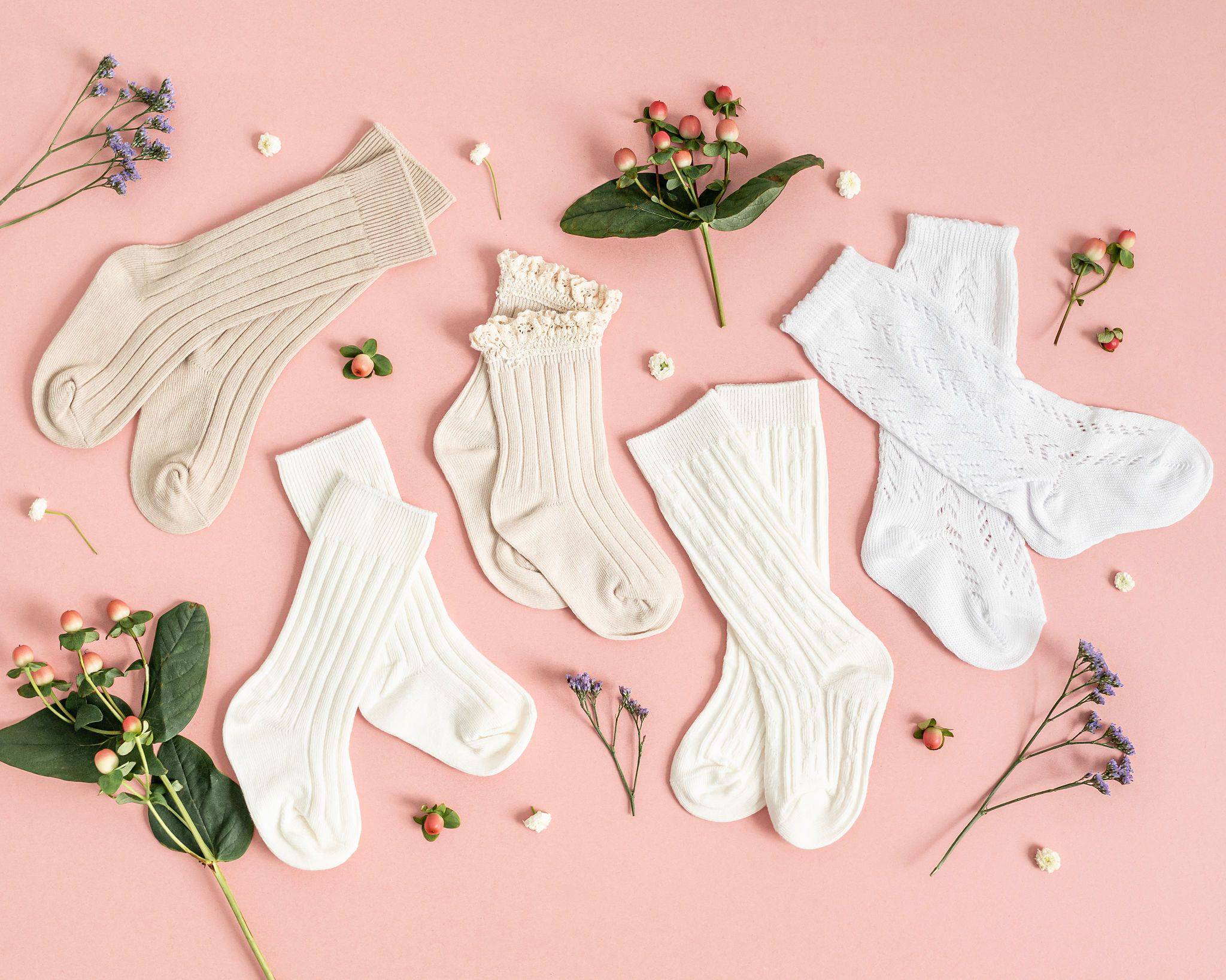 LLB Crochet Knee High Socks – 2 pairs in each order