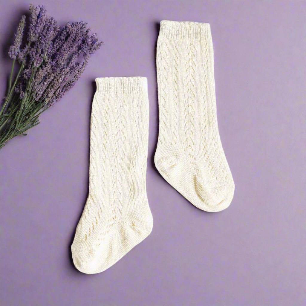 LLB Crochet Knee High Socks – 2 pairs in each order