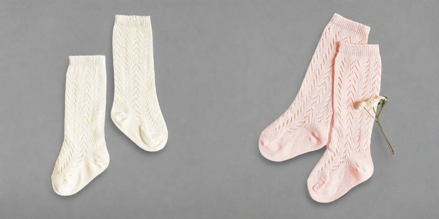 LLB Crochet Knee High Socks – 2 pairs in each order