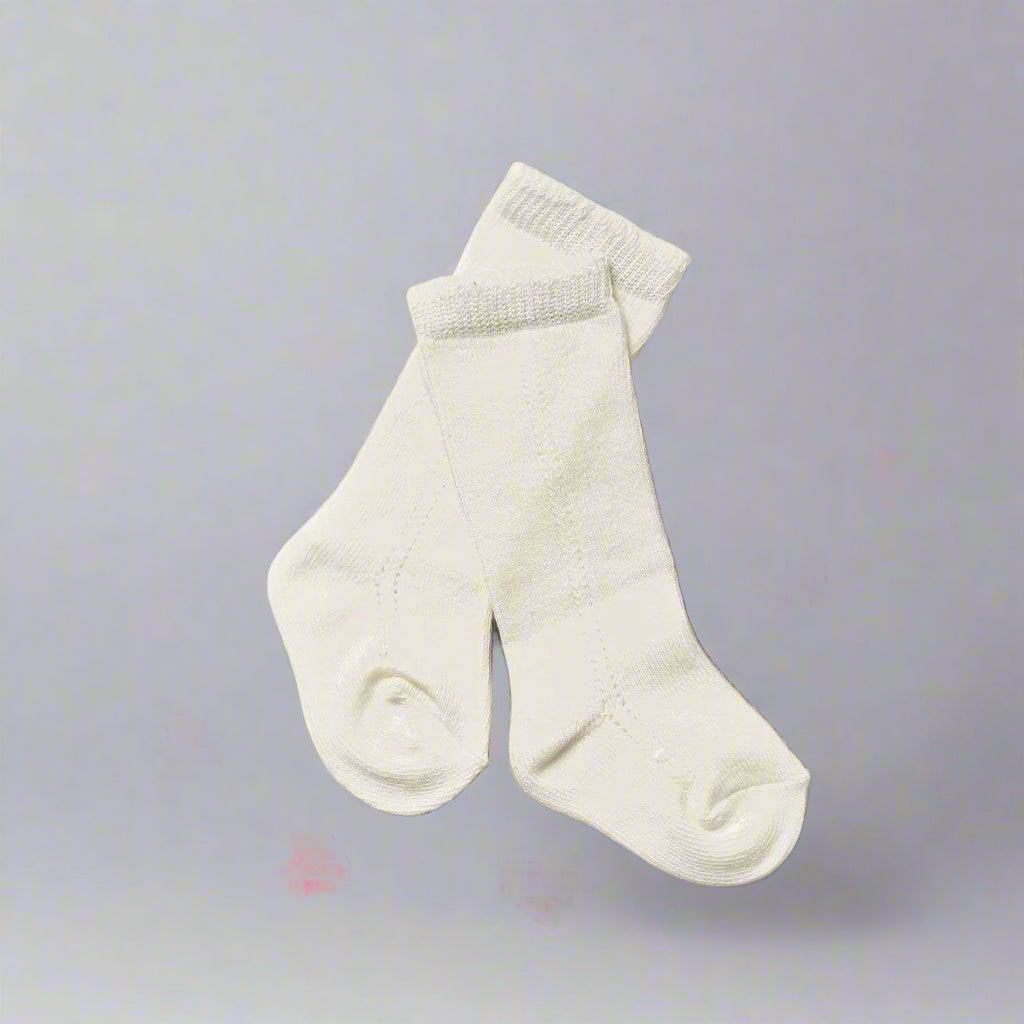 LLB Eyelet Knee High Socks (2 pairs in each order)
