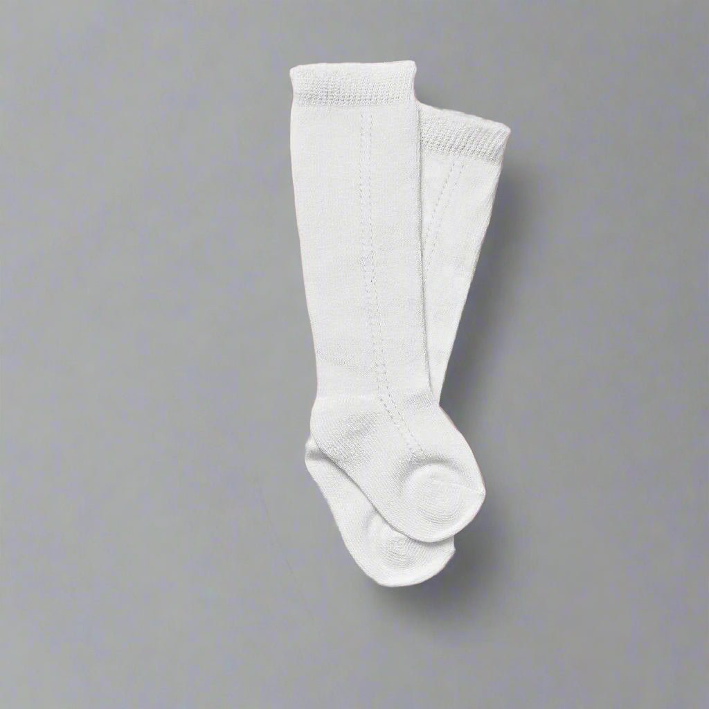 LLB Eyelet Knee High Socks (2 pairs in each order)