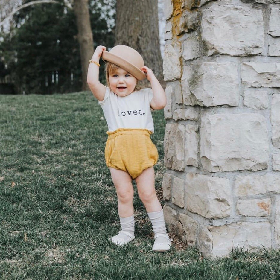 Loved. Organic Cotton Kids T-Shirt –Short Sleeve