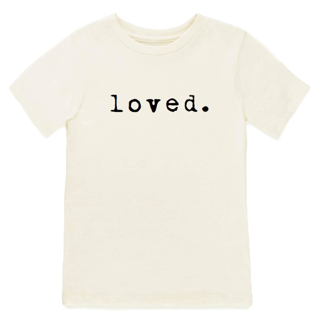 Loved. Organic Cotton Kids T-Shirt –Short Sleeve