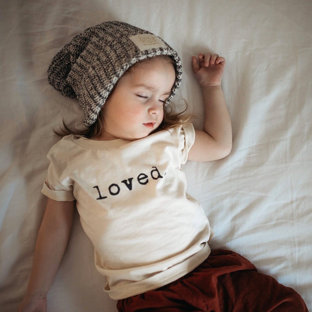 Loved. Organic Cotton Kids T-Shirt –Short Sleeve