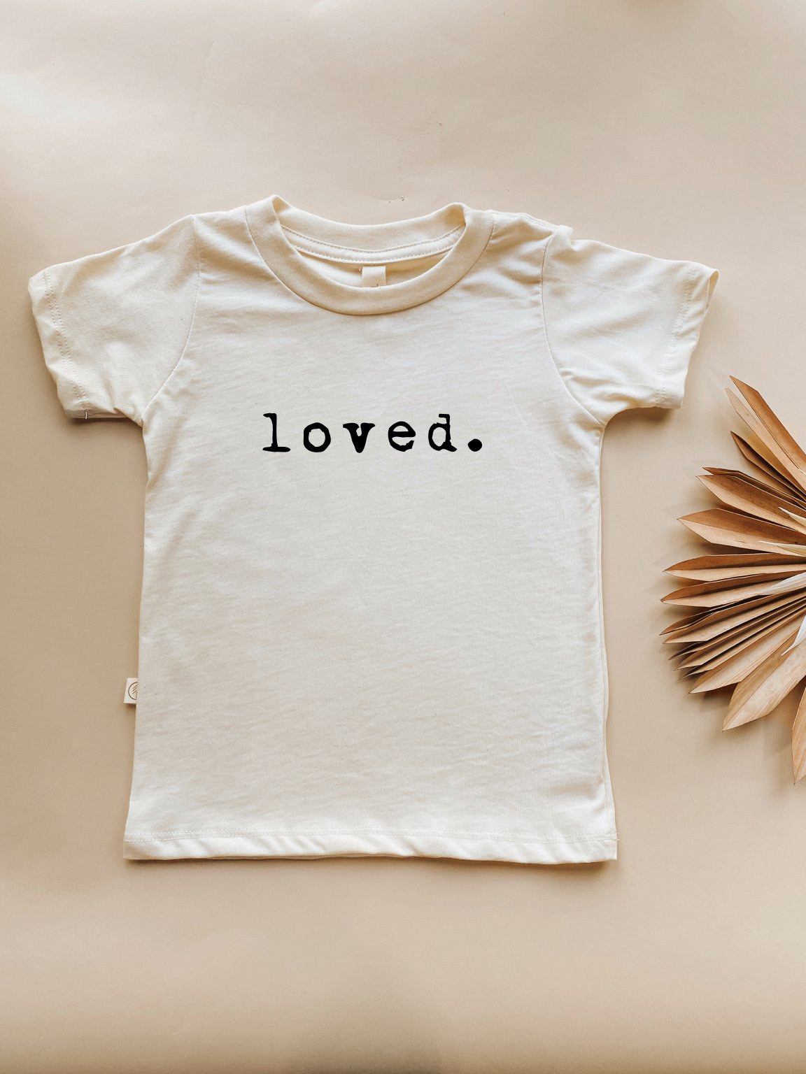 Loved. Organic Cotton Kids T-Shirt –Short Sleeve