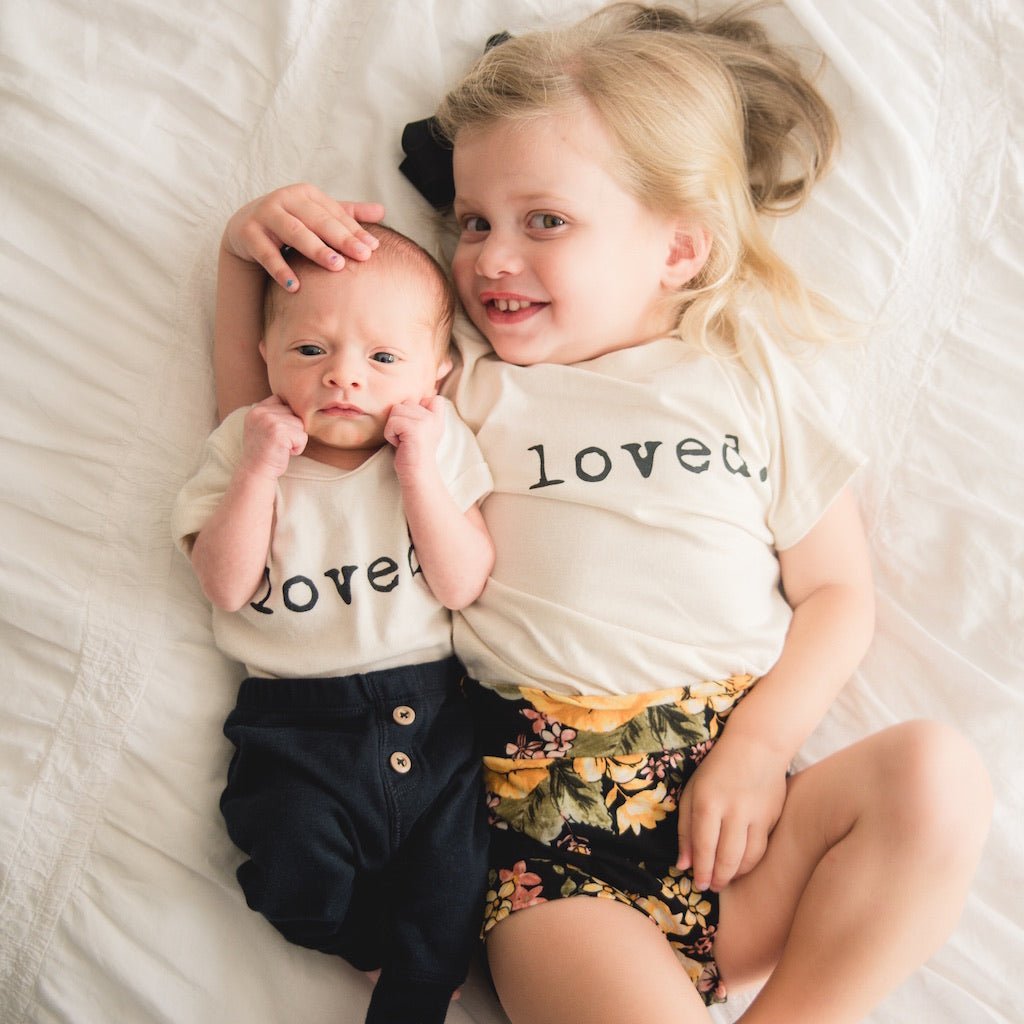 Loved. Organic Cotton Kids T-Shirt –Short Sleeve