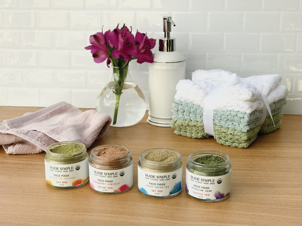 Strawberry Hibiscus Face Mask for Mature Skin - Certified Organic, Vegan & Cruelty-free-6