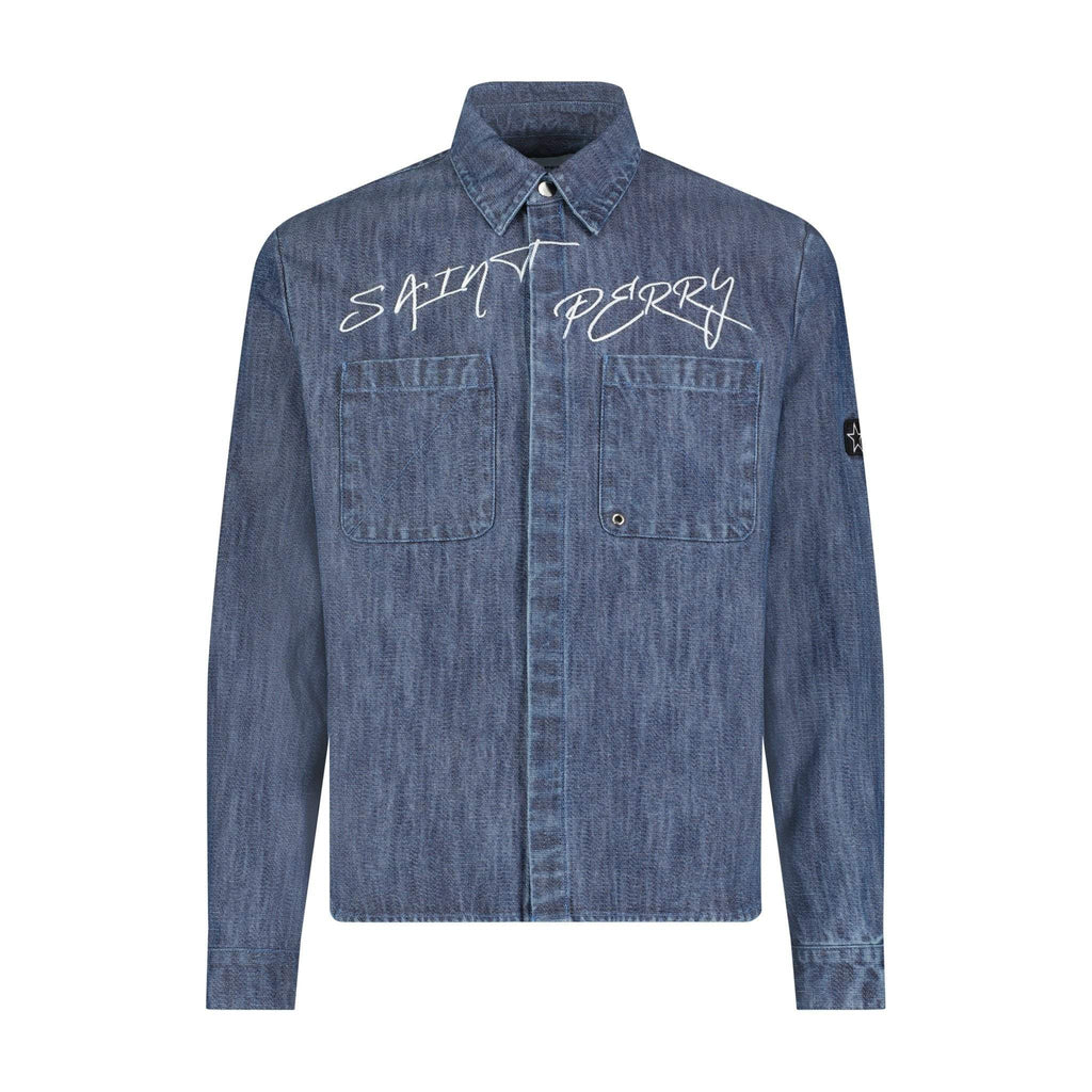 SAINT PERRY Maze Denim shirt