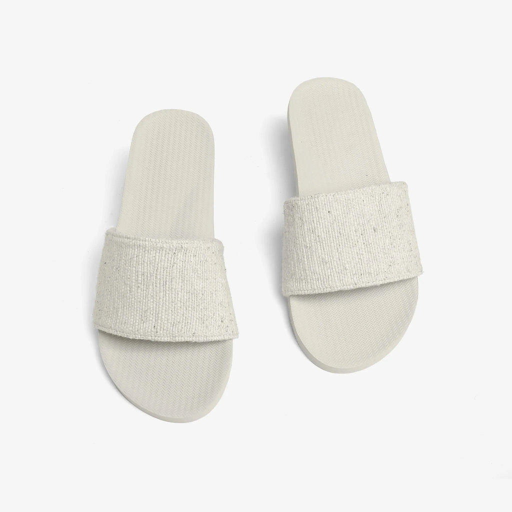 Indosole Men's Pable Slide OPEN BOX – Sea Salt/Neutral