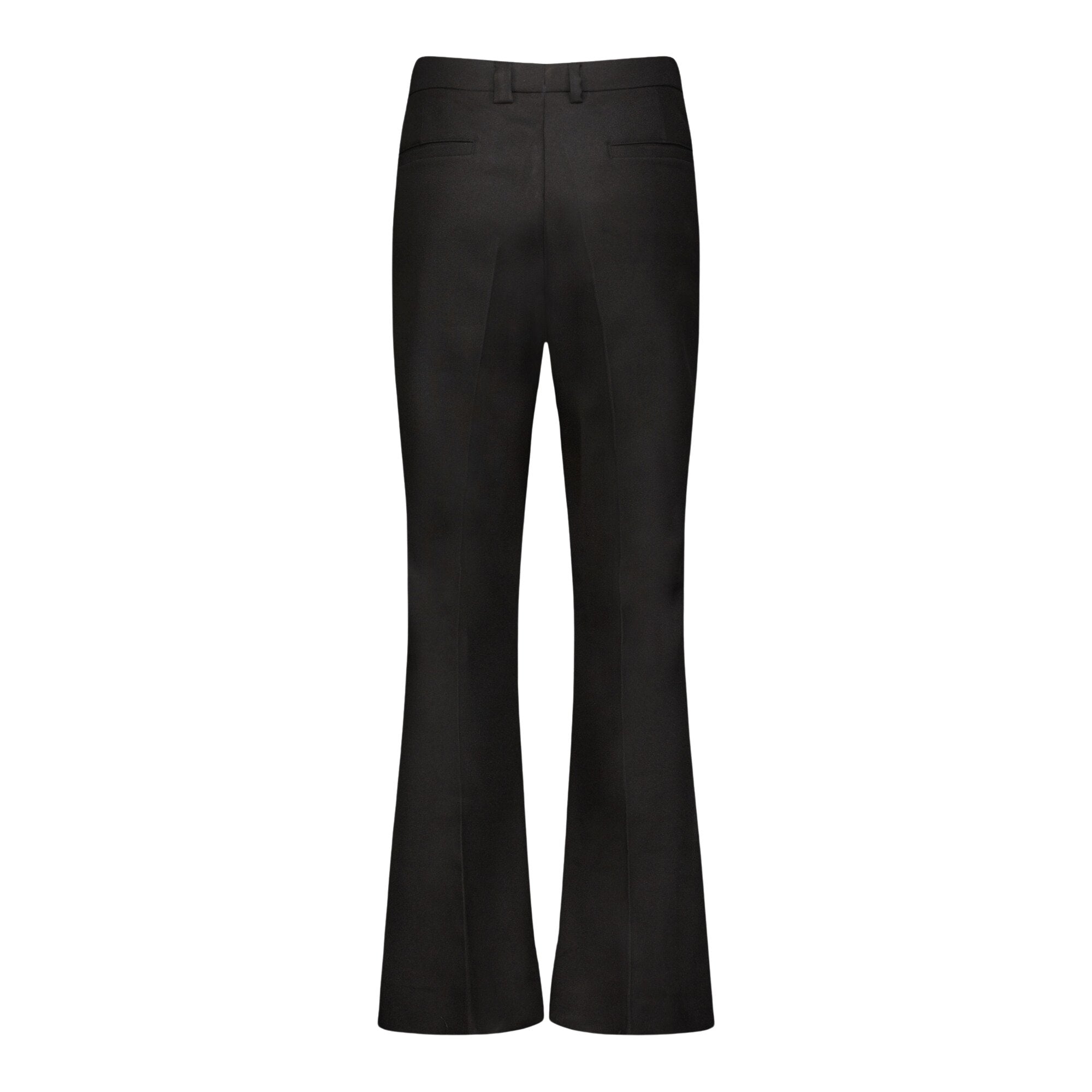 Saint Perry Men's Luxury Wool Flare Trousers - Timeless Elegance with Modern Flair