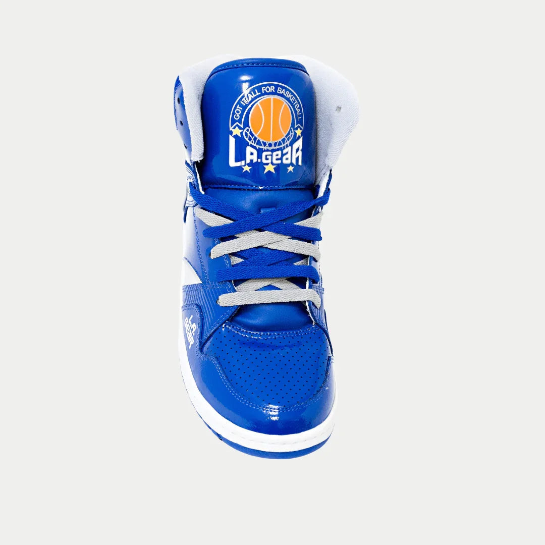 LA Gear Men’s Star Shooter Vintage Hightop – Blue