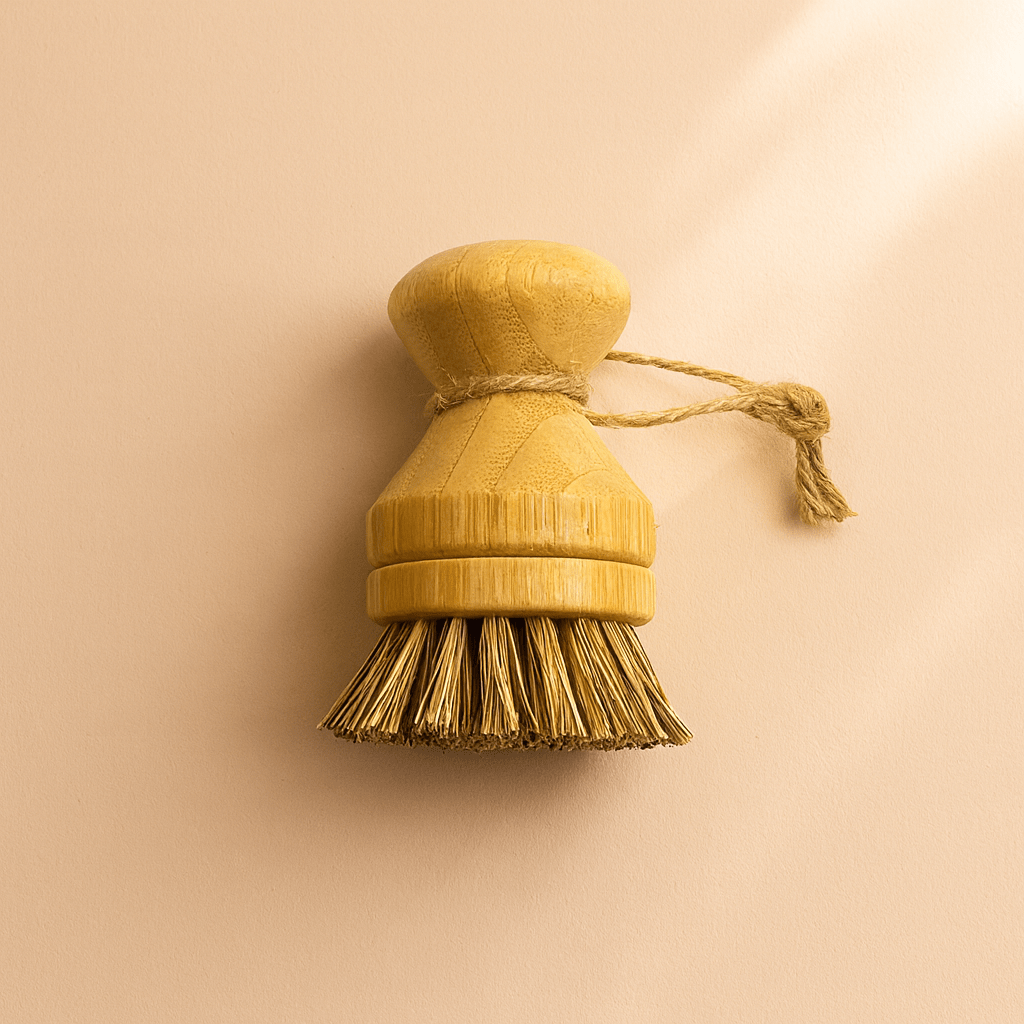 Plastic-Free Modular Palm Pot Scrub Brush