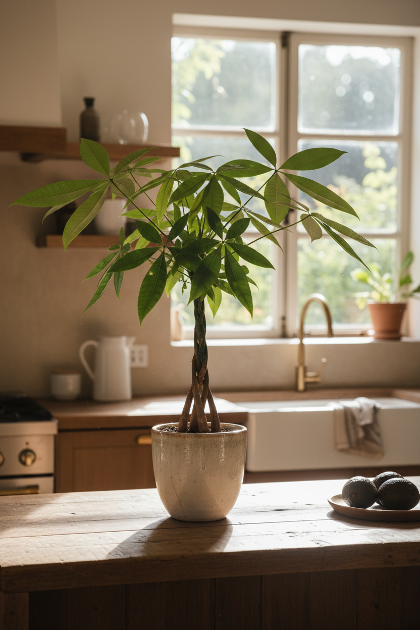 The MONEY TREE Guiana Chestnut Pachira Stump
