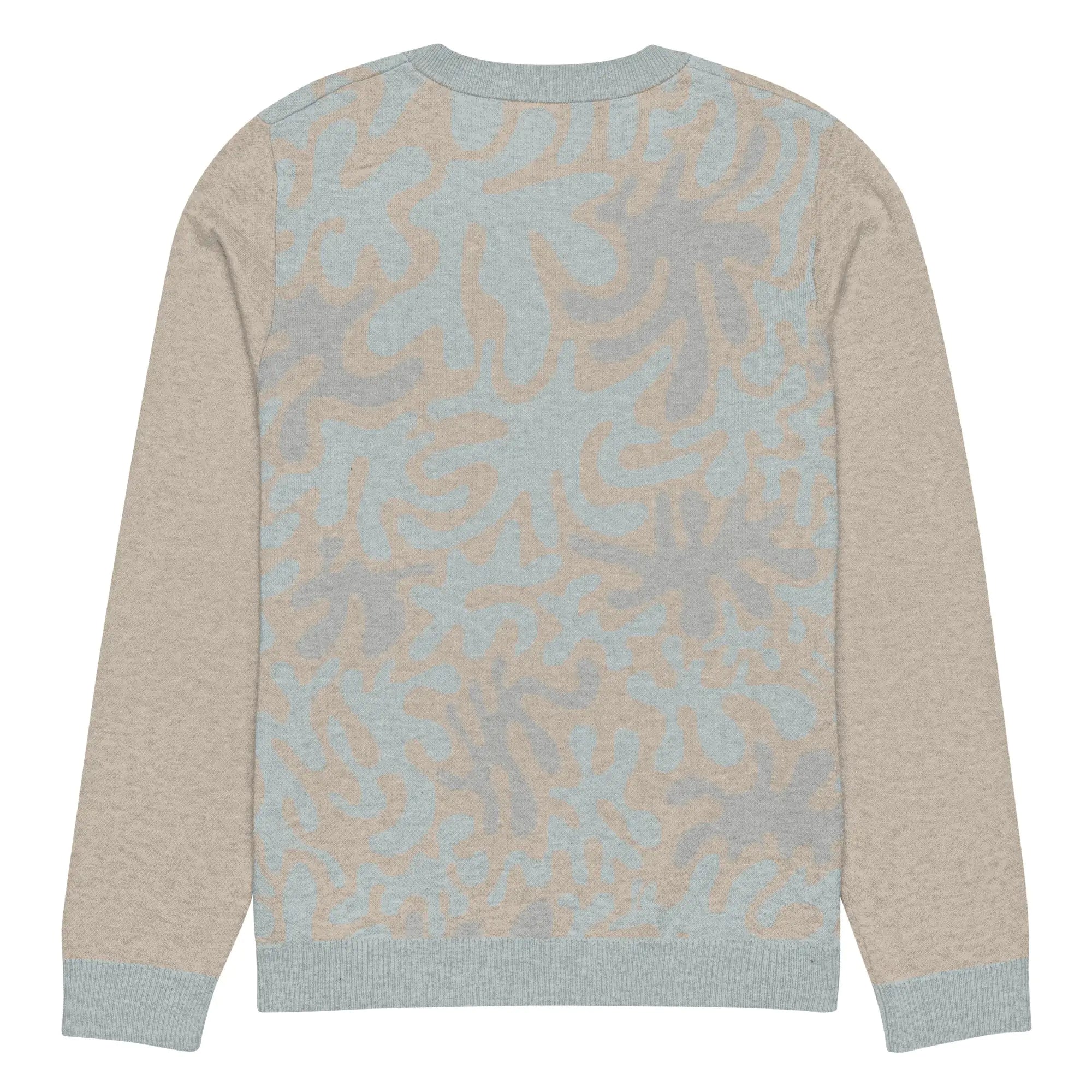 Coral Sands Knit Crew - Sustainable Ocean-Inspired Men's Sweater with 4ocean Partnership