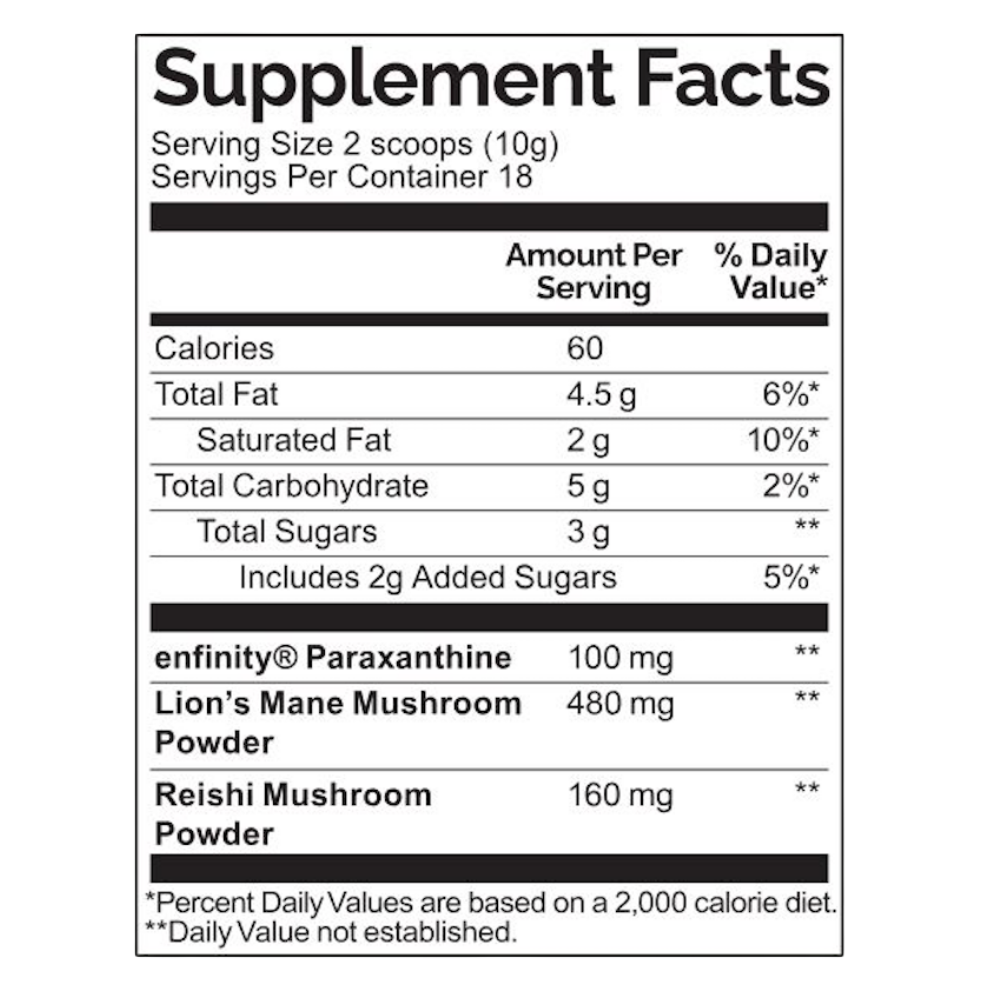 FocusFlow Super Latte for Mental Clarity, Focus & Energy
