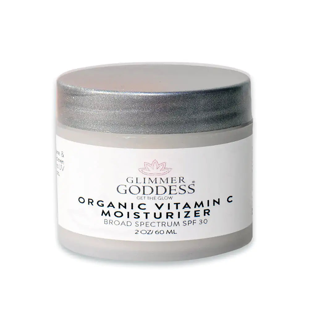 Organic Vitamin C Brightening and Tightening Face Cream SPF 30 – 2 Oz