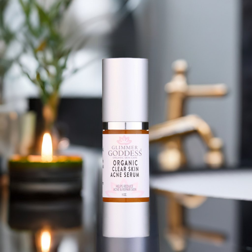 Organic Clear Skin Acne Oil Regulation Serum - 1 Oz