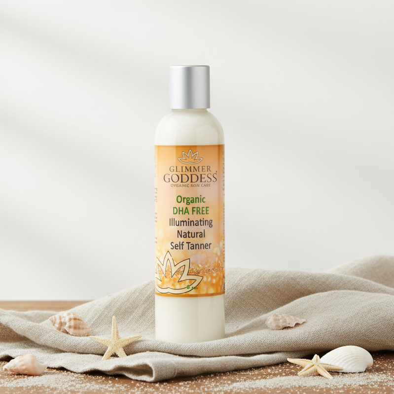 Organic DHA-Free Self Tanner – Natural Sun-Kissed Glow