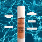 Organic CC Cream with SPF 45 – Illuminating Fruit Stem Cell Glow Cream with Reef-Safe Sunscreen