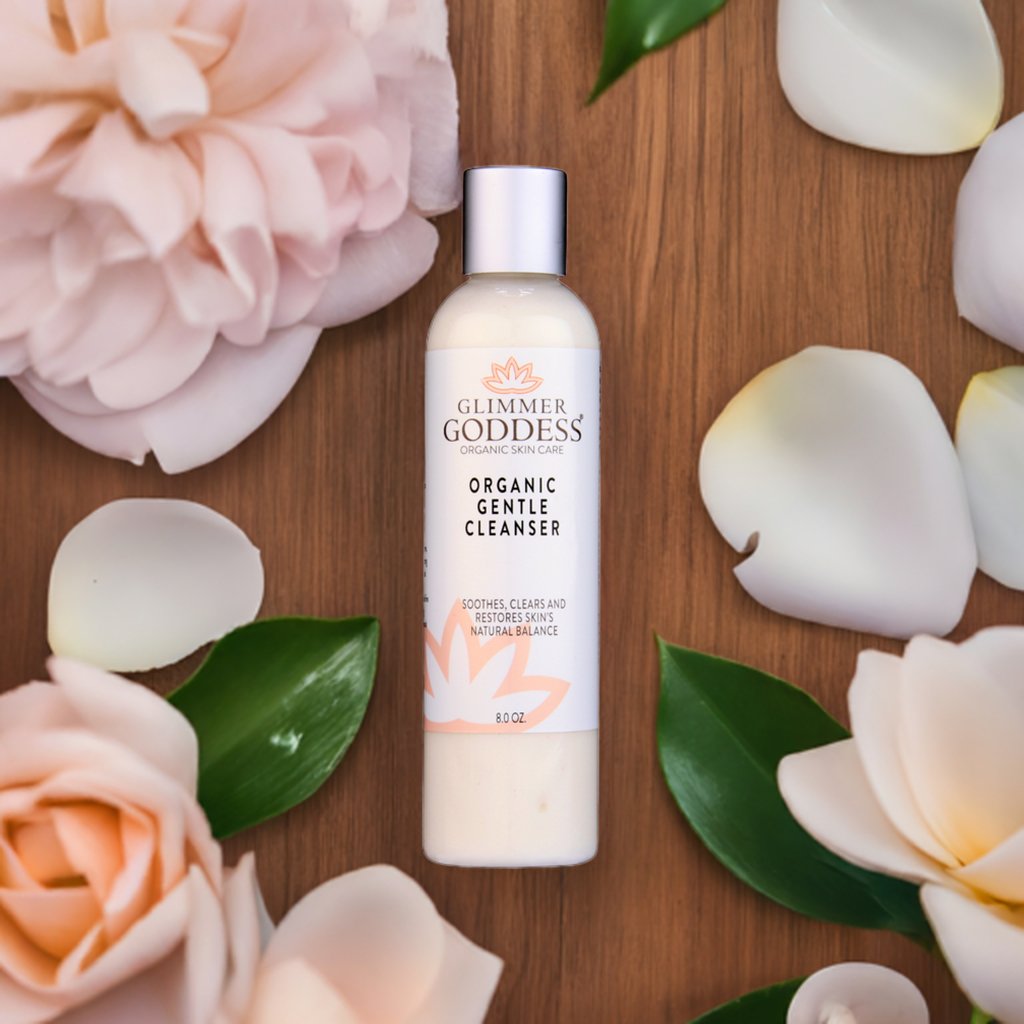 Organic Sensitive Skin Gentle AHA Face Wash Cleanser – 8 fl Oz