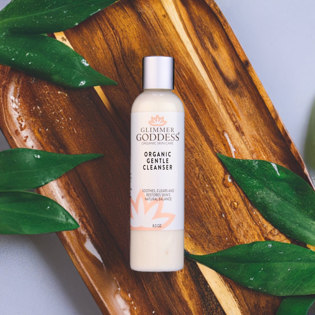 Organic Sensitive Skin Gentle AHA Face Wash Cleanser – 8 fl Oz