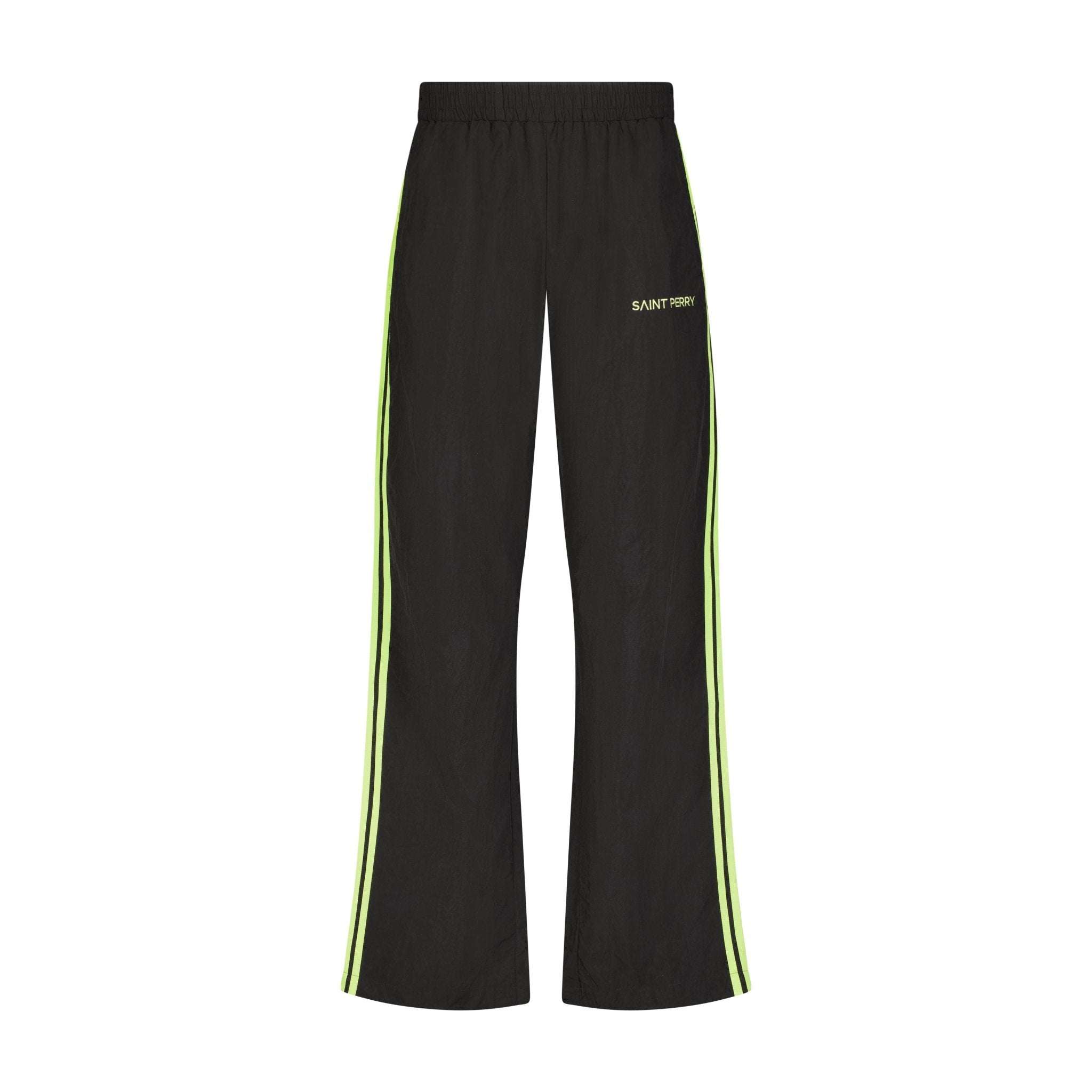 SAINT PERRY Otis Track Jacket and Pants - Black & Neon