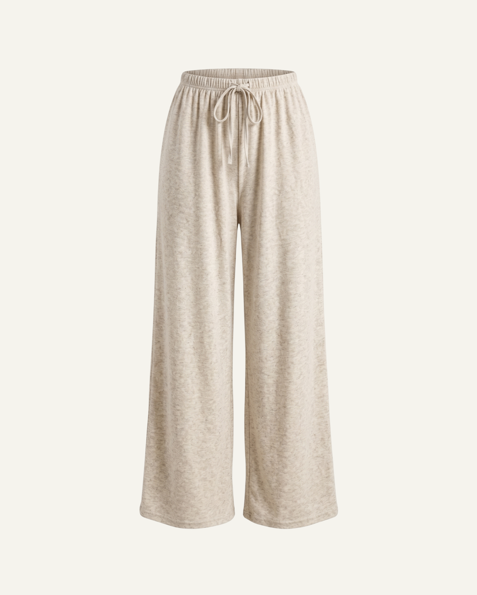 Women's Wide Leg Palazzo Pyjama Pants — Organic Cotton & Linen-0