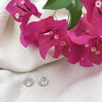 Recycled Bomb Circle Earrings-2