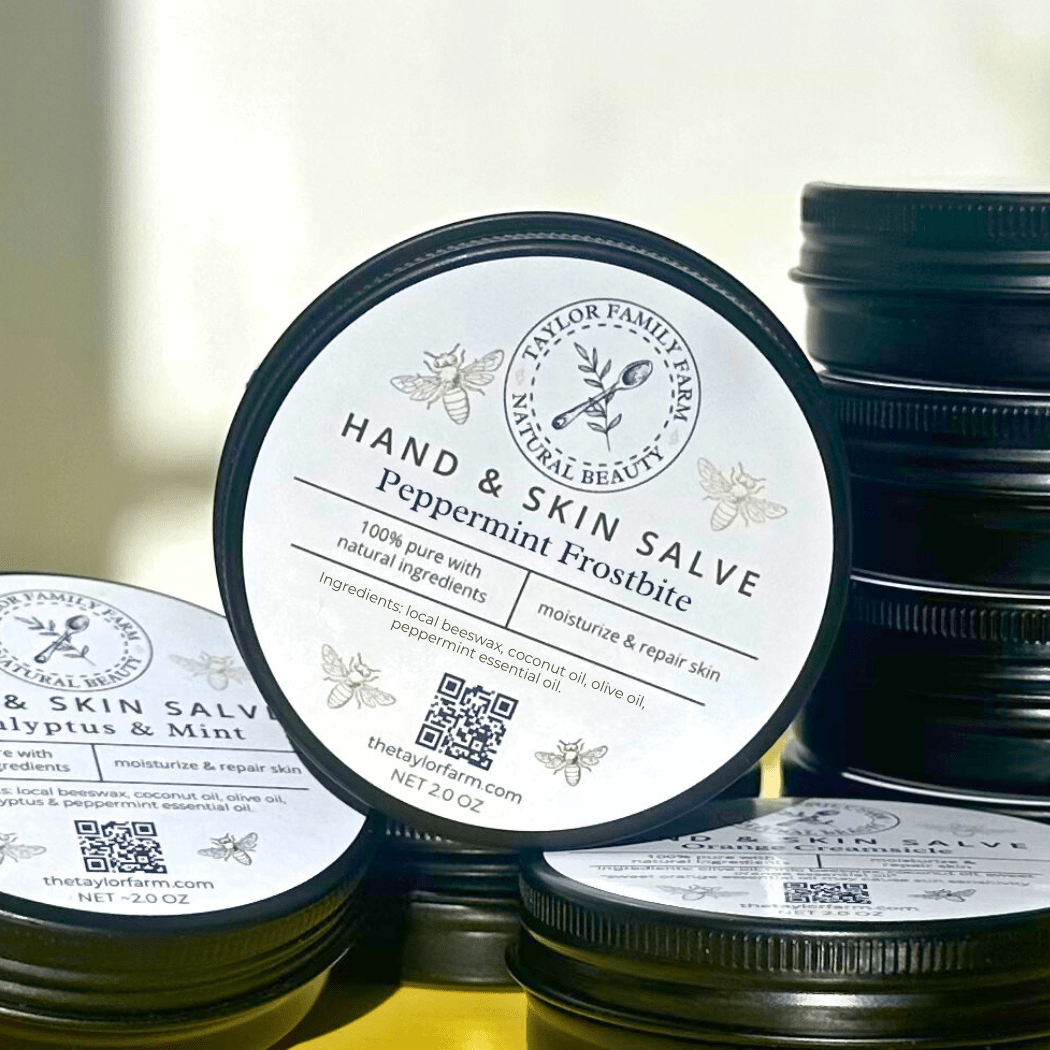 Natural Beeswax Peppermint Skin Salve