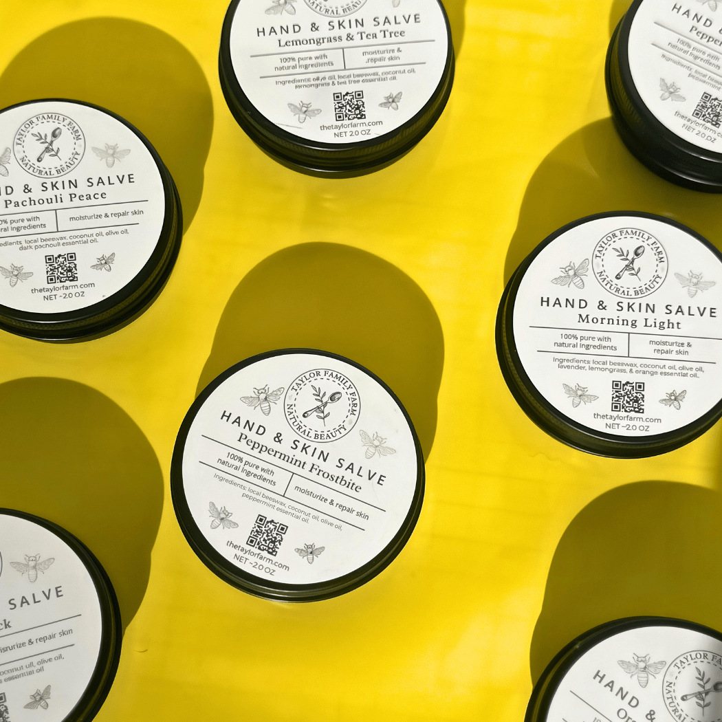 Natural Beeswax Peppermint Skin Salve