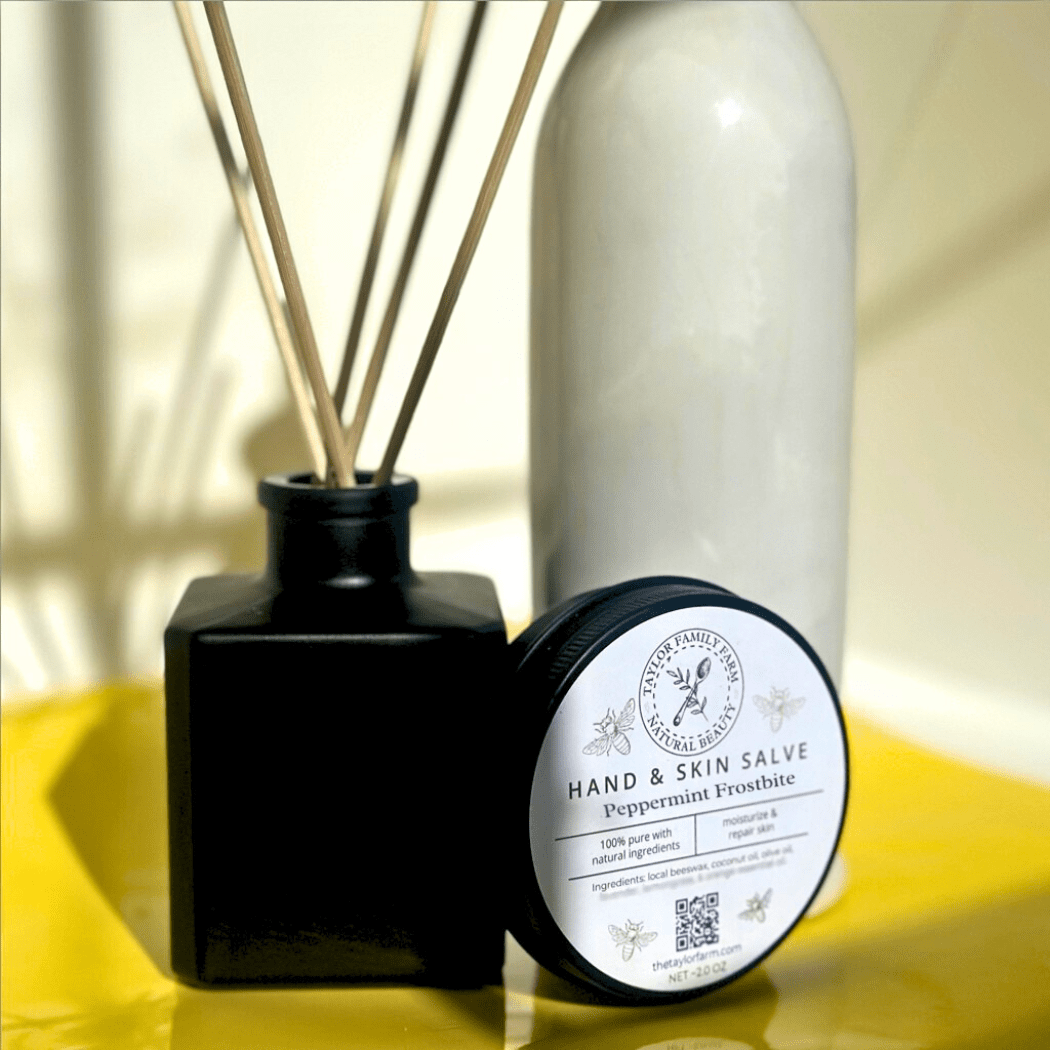 Natural Beeswax Peppermint Skin Salve