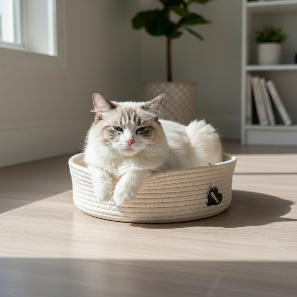 Handcrafted Pet Bed | Recycled-3