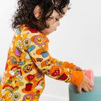 FLOWER FRIENDS plastic-free baby pajamas