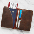 Priam Handmade Leather Passport Cover-4