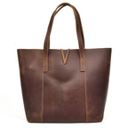 The Taavi Tote | Handcrafted Leather Tote Bag-0