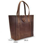 The Taavi Tote | Handcrafted Leather Tote Bag-1