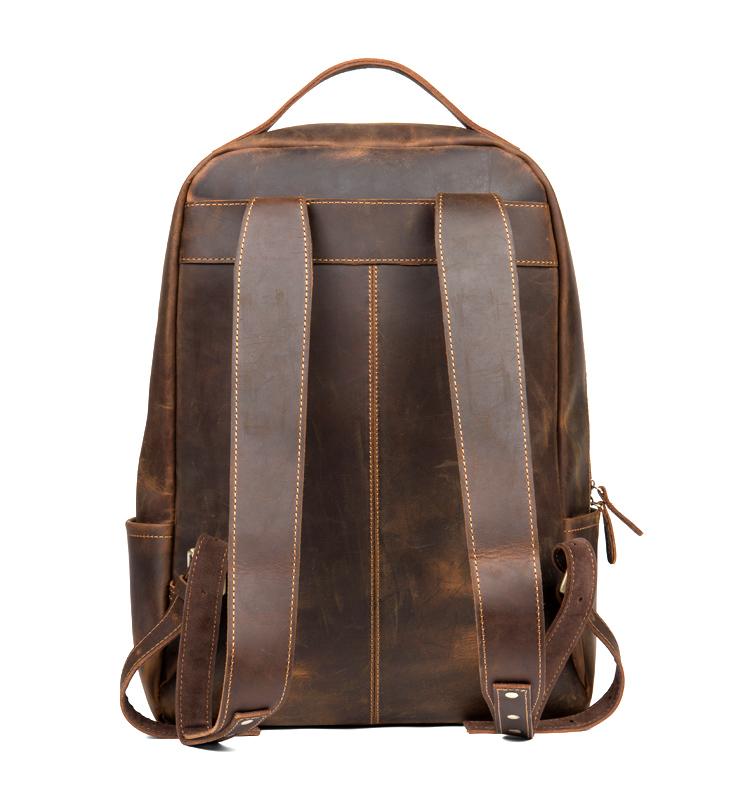 The Vernon Backpack | Genuine Vintage Leather Minimalist Backpack-1