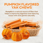 Yak Dog Chew Pack – 6 Flavor-Infused Sticks