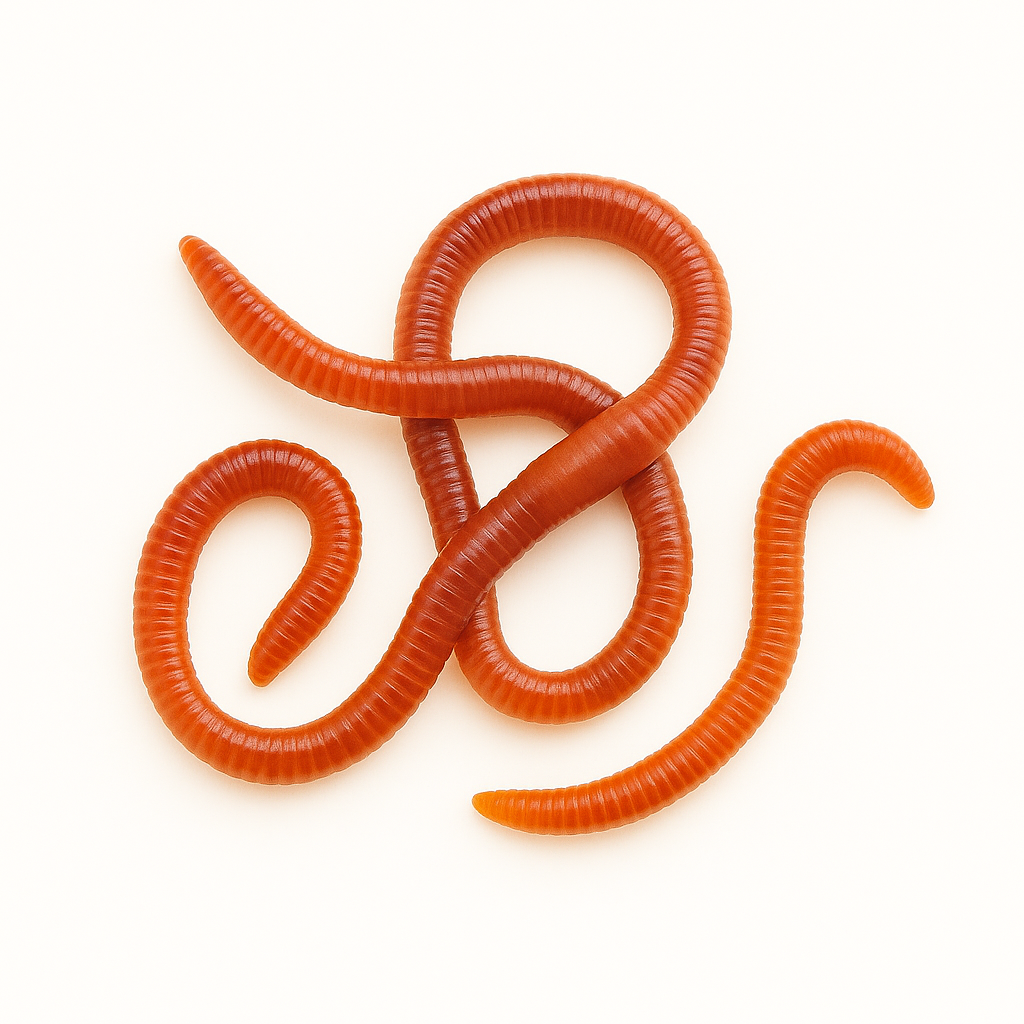 Composting Red Wriggler Worms