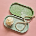 Urban Splattered Oval Tray-0