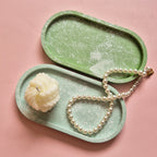 Urban Splattered Oval Tray-0
