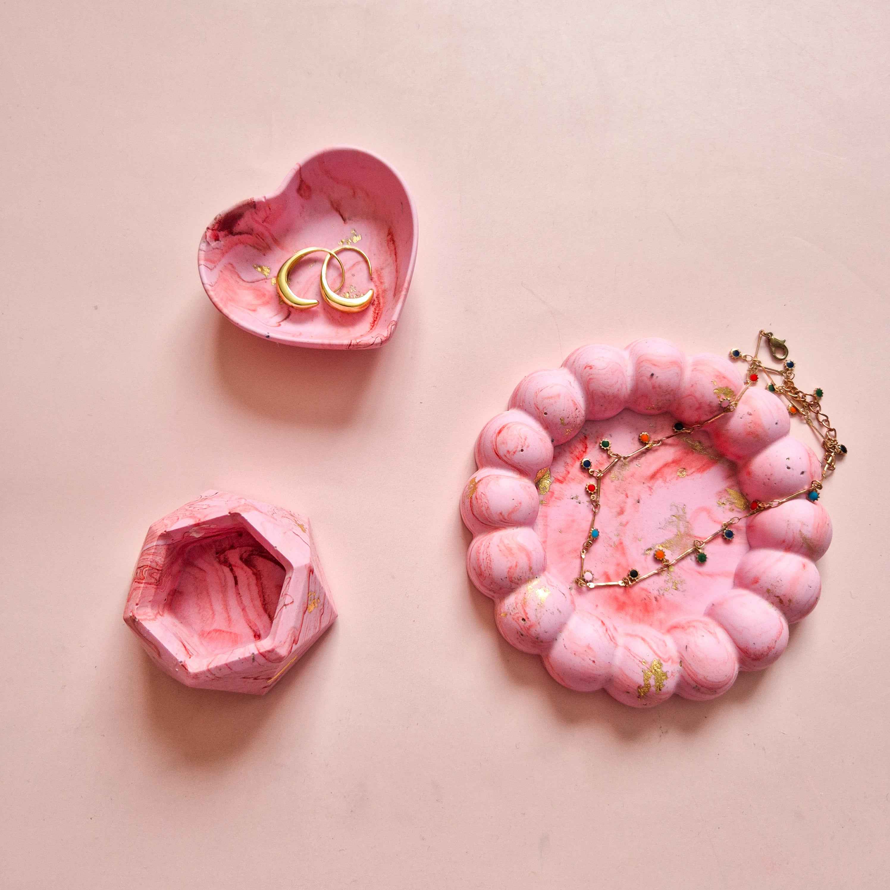 The Little Muse Bubble Jewellery Tray/Coaster-2