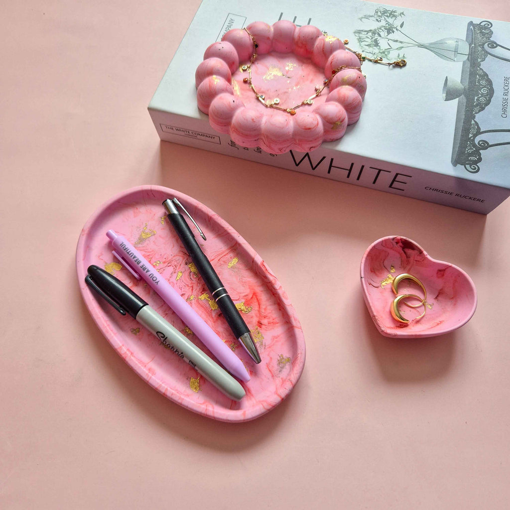 The Little Muse Bubble Jewellery Tray/Coaster-3